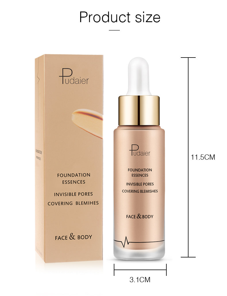 6 Color Cosmetics Foundation Full Coverage Private Label Waterproof Natural Makeup Liquid Wholesale Foundation Private Label Custom Logo OEM (10)