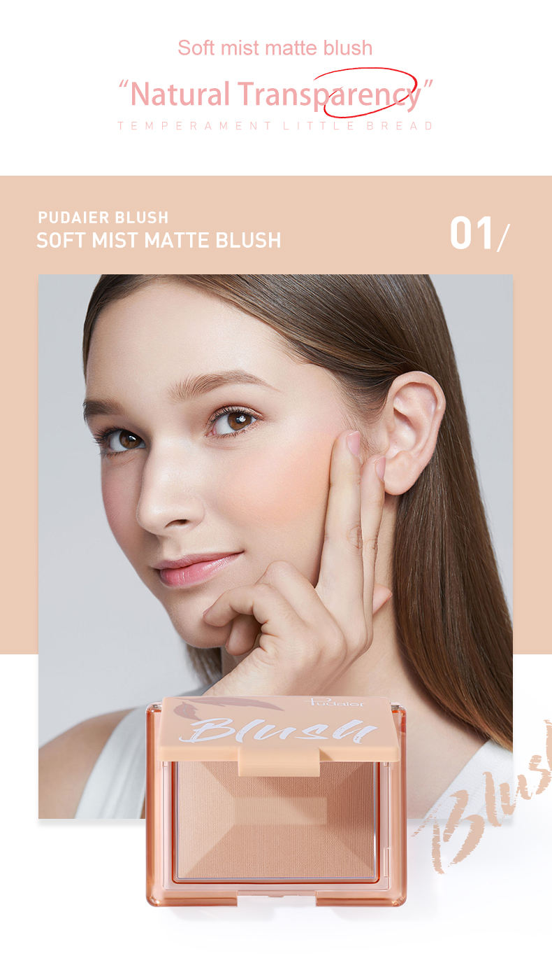 9 Colors Cheek Matte Blush Natural Compact Powder Blusher Makeup For Cheek+Lip+Eyeshadow Private Label Custom Logo OEM (6)