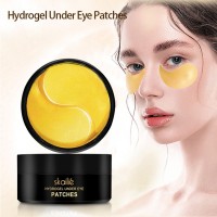 Hydrogel Gold Anti-aging Anti-wrinkle Nourishing Reduce Puffiness Dark Circle Eye Patches Private Label OEM