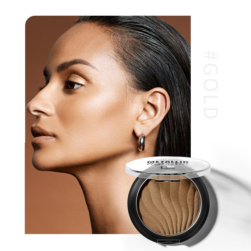 Master Chrome Metallic Highlighter Powder, Molten Gold Highlighter Face Contouring Bronzer Highlighters Cosmetic Private Label Custom Logo OEM (2)