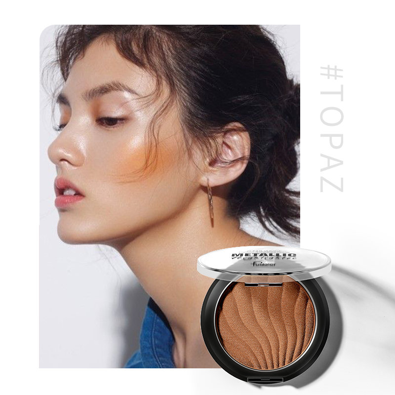 Master Chrome Metallic Highlighter Powder, Molten Gold Highlighter Face Contouring Bronzer Highlighters Cosmetic Private Label Custom Logo OEM (6)