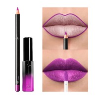 36 Colors Waterproof Matte Lipstick Lip gloss Lip liner Set Private Label Custom Logo OEM