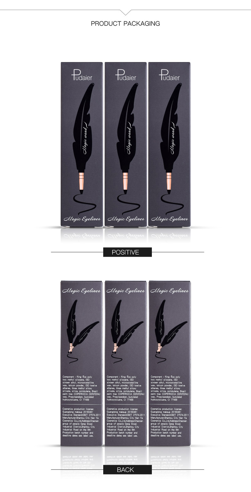 Waterproof Long-Lasting Eyeliner Gel Eyeliner Stick Perfect Combination Private Label Custom Logo OEM (8)