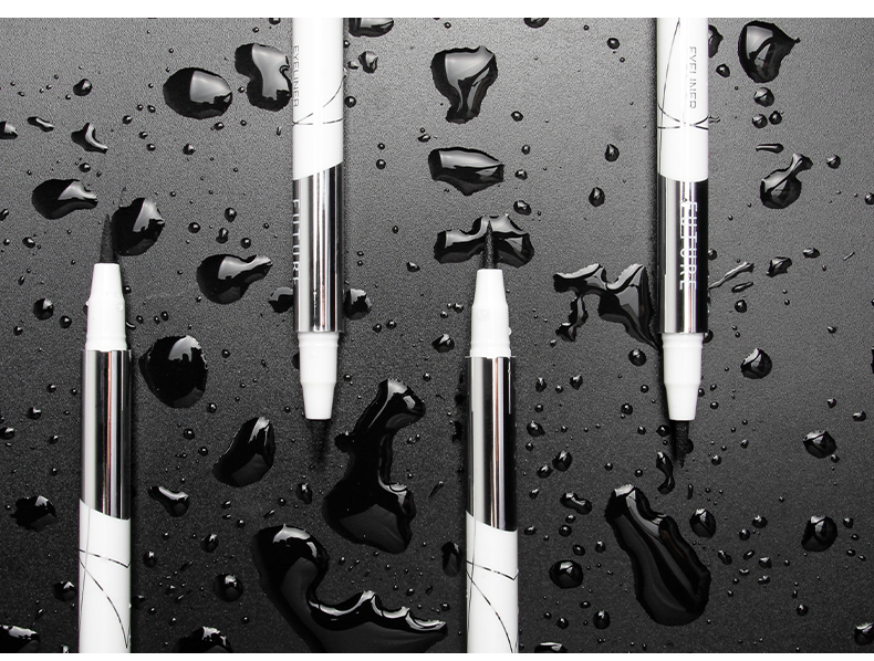 Waterproof and Smudge Free long lasting Liquid Eyeliner Black Private Label Custom Logo OEM (9)